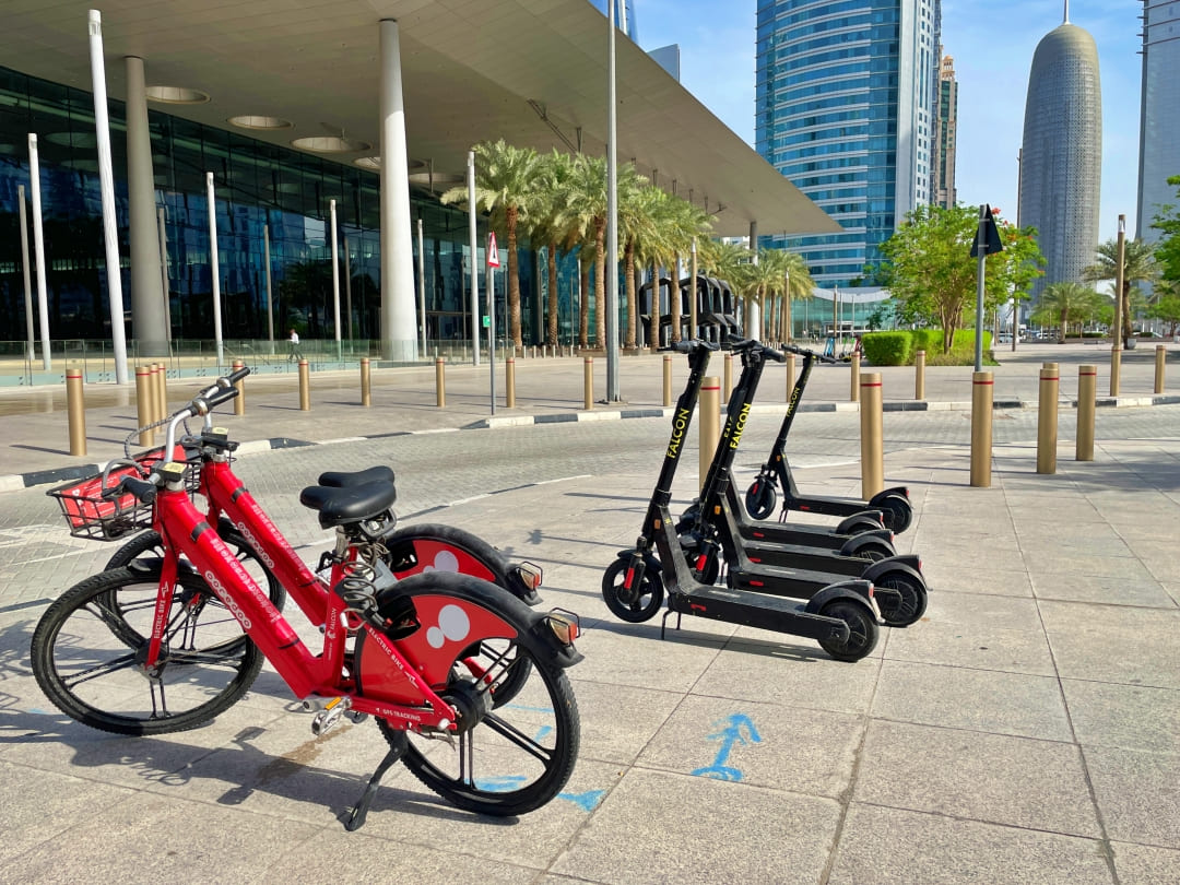 Bikes and electric scooters rental