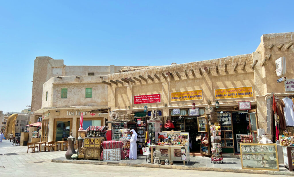 Gift shops in Souq Waqif