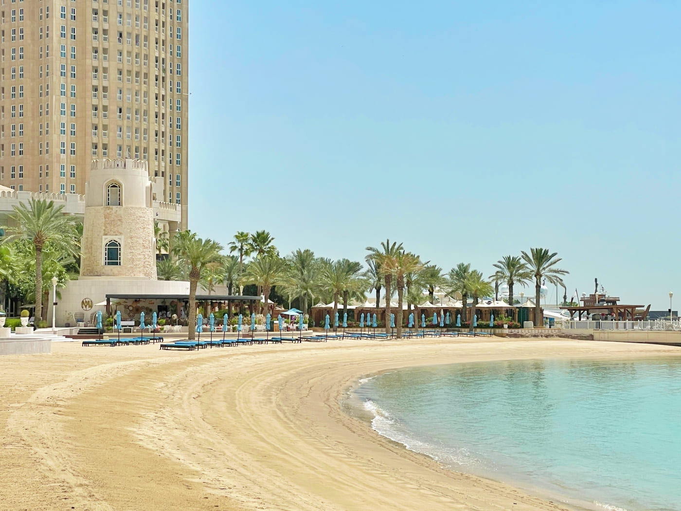 Beach at Four Seasons Hotel Doha