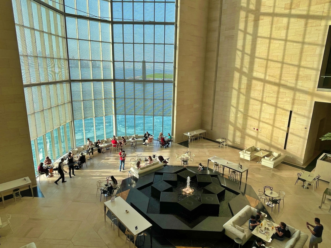 MIA cafe at the Museum of Islamic Art