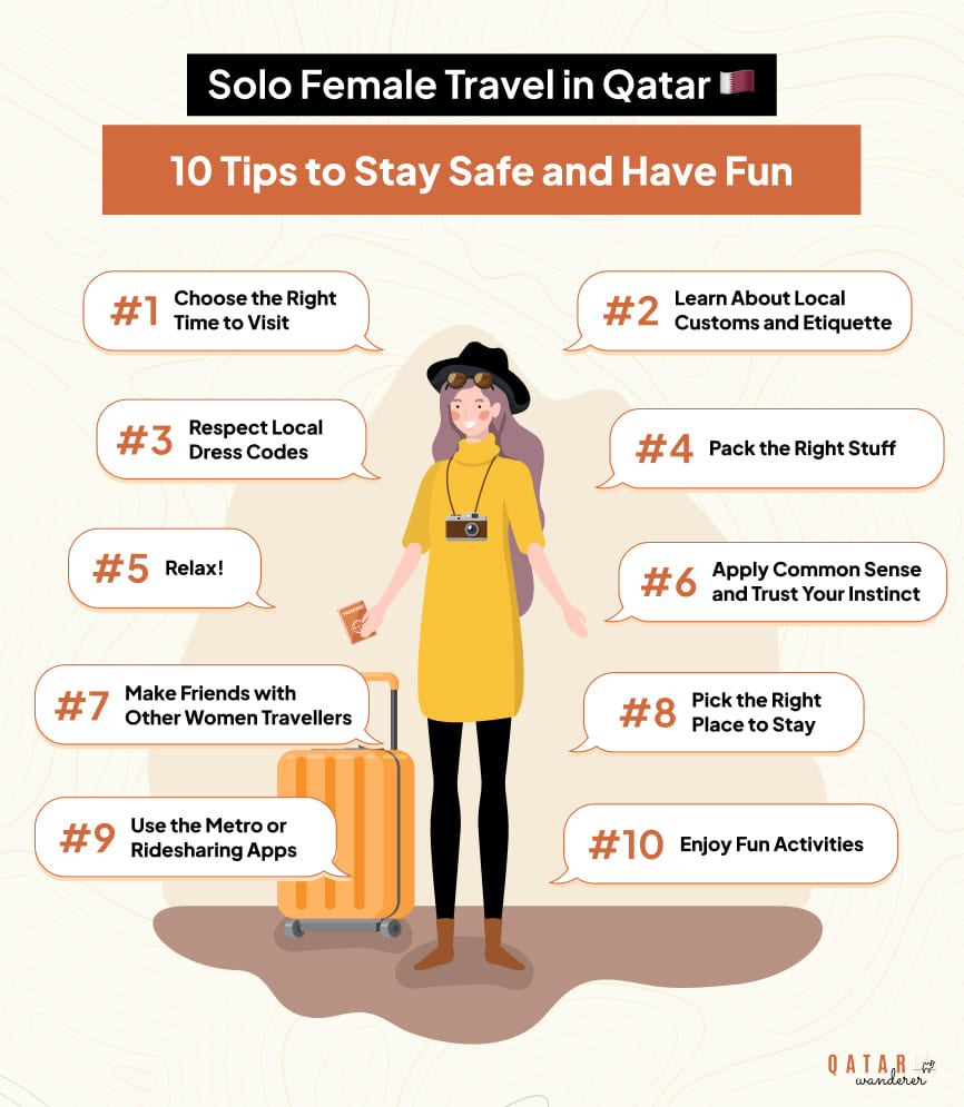 Solo Female Travel in Qatar 10 Tips to Stay Safe and Have Fun